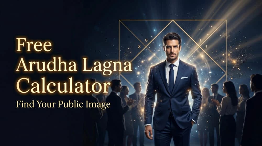 Birth chart artwork for Arudha Lagna public image calculator