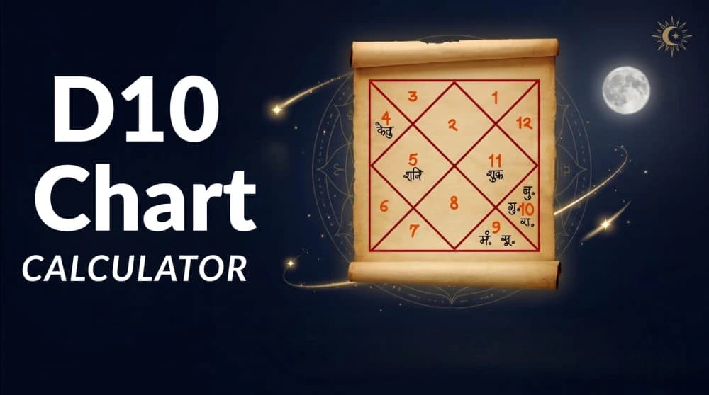 D10 Dasamsa chart career and profession