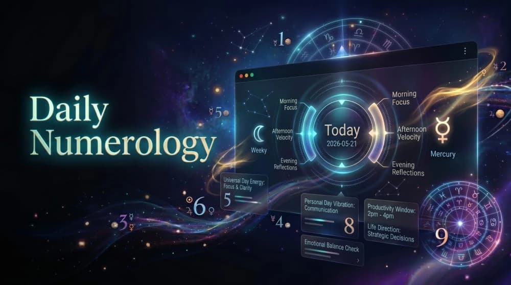 Daily numerology universal and personal day
