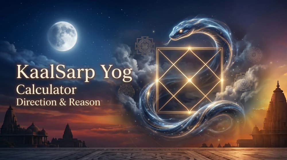 Vedic Kaal Sarp yog chart analysis