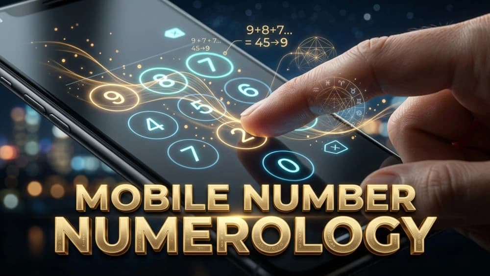 Mobile number numerology and energetic frequency